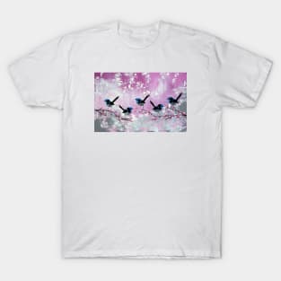 Grey and Pink 3 T-Shirt